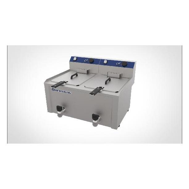 FREIDORA ELÉCTRICA 7+7 LITROS MOD. FES-7+7M